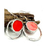 Duo pastille rouge et transparent
