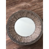 Miroir rond en carton recyclé
