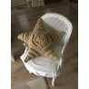 Coussin étoile