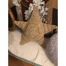 Coussin étoile